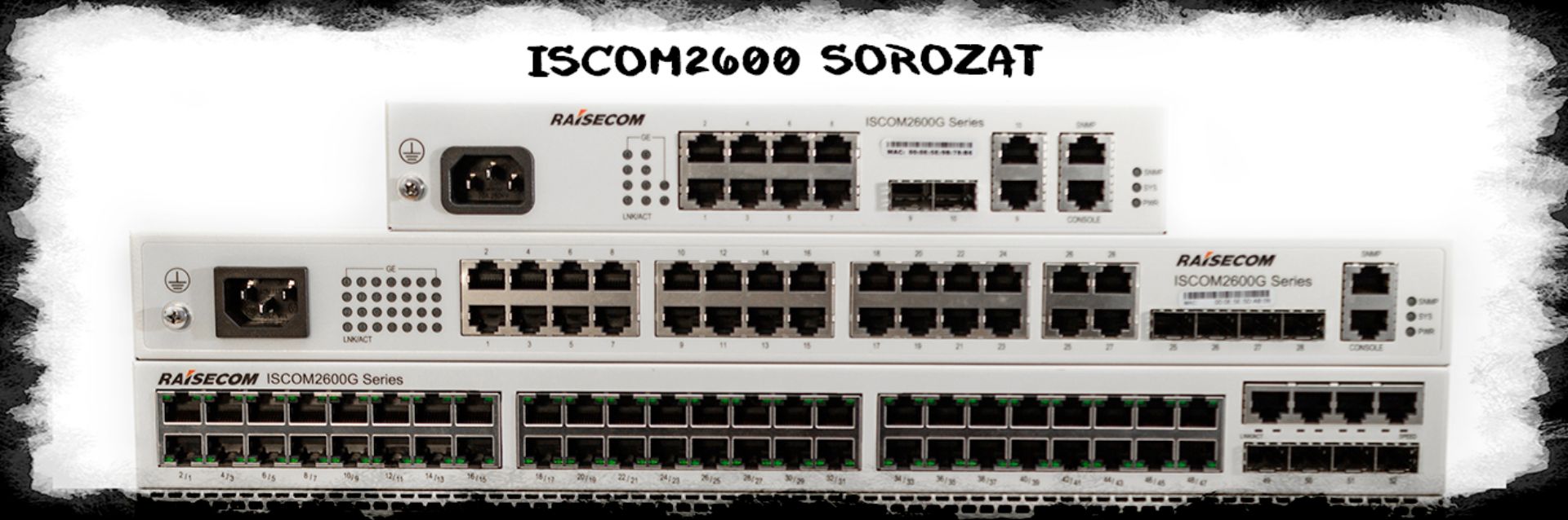 Okosan mint a nagyok – Raisecom Enterprise switch család